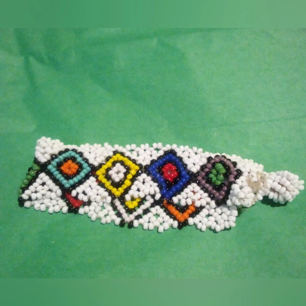 Vintage Native American Style Beaded Bracelet